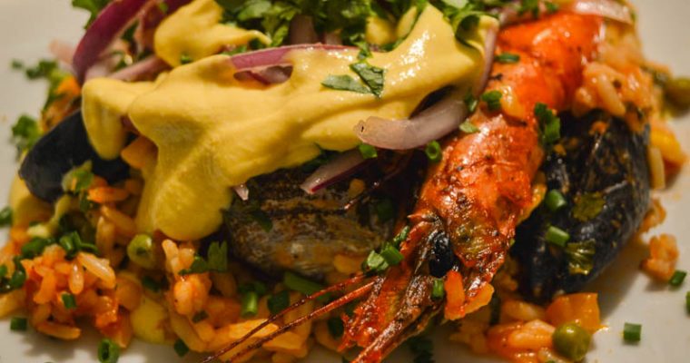 Riz aux fruits de mer – Arroz con mariscos