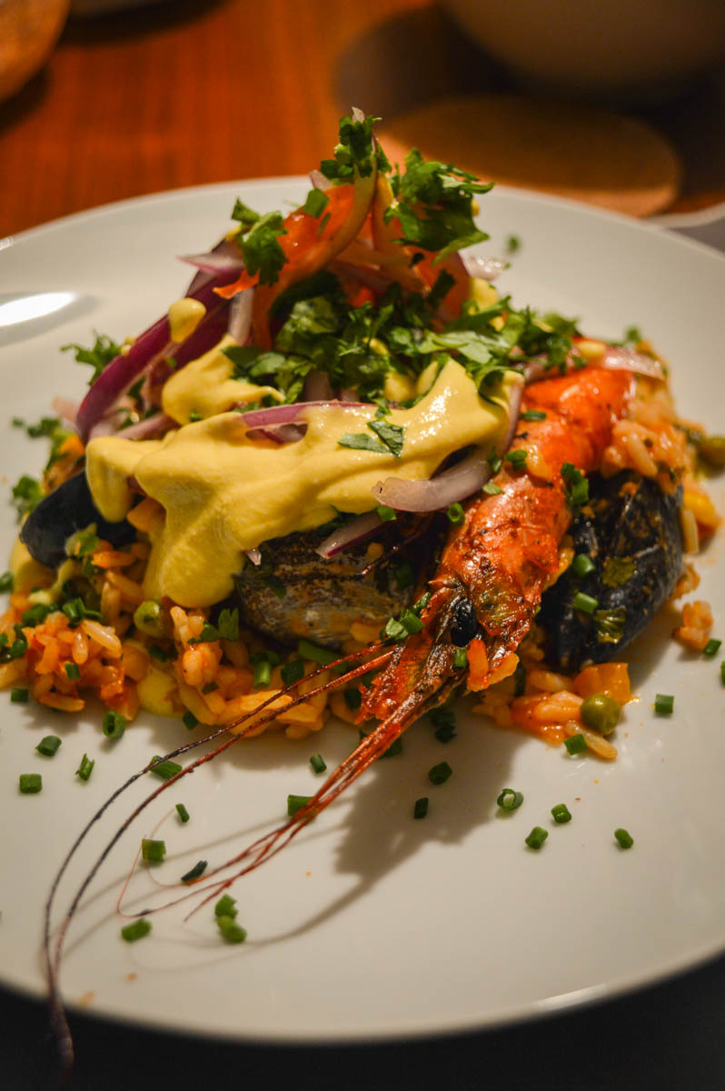 Riz aux fruits de mer – Arroz con mariscos