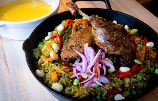 Riz au canard – Arroz con pato