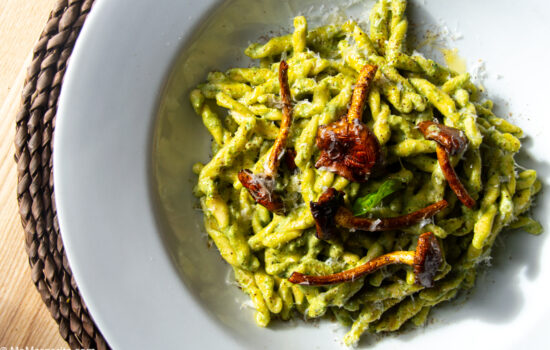 Pesto péruvien – Tallarines verdes