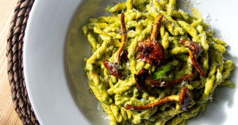 Pesto péruvien – Tallarines verdes